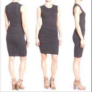 James Perse Black Sleeveless Dress